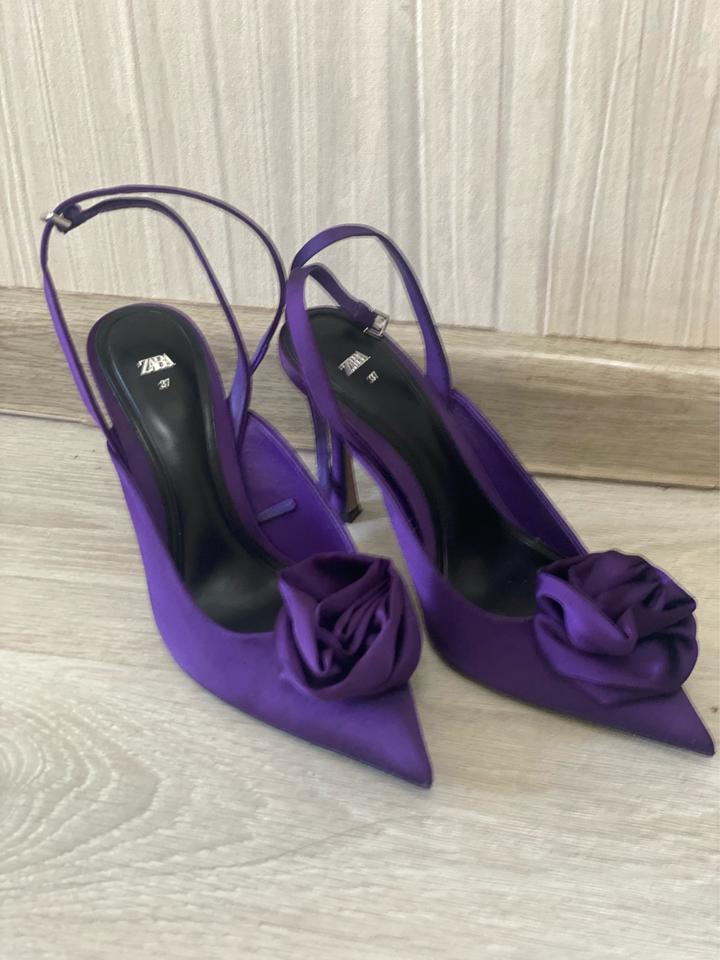 Туфли Zara с цветком