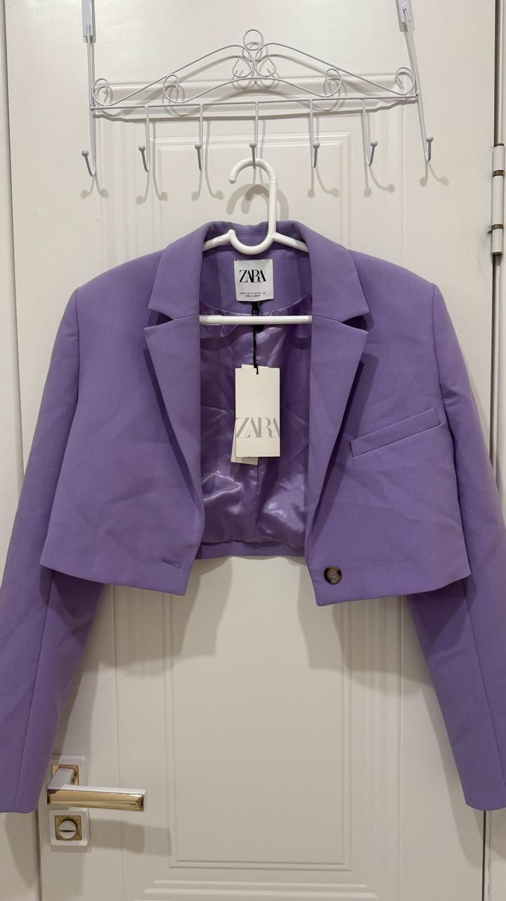 кроп пиджак Zara новый
