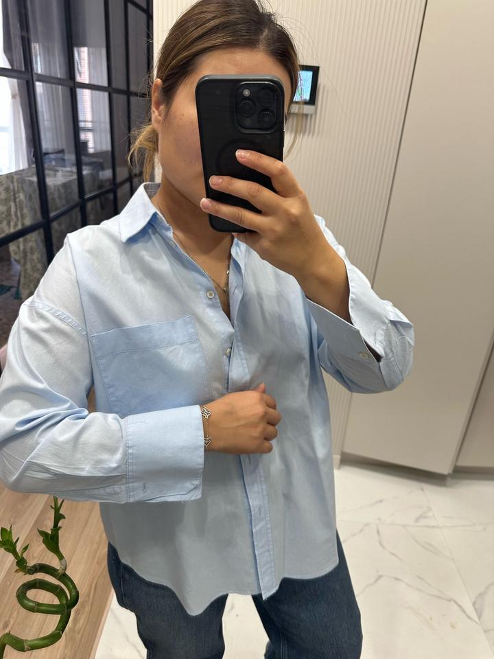 Рубашка свободного кроя ZARA