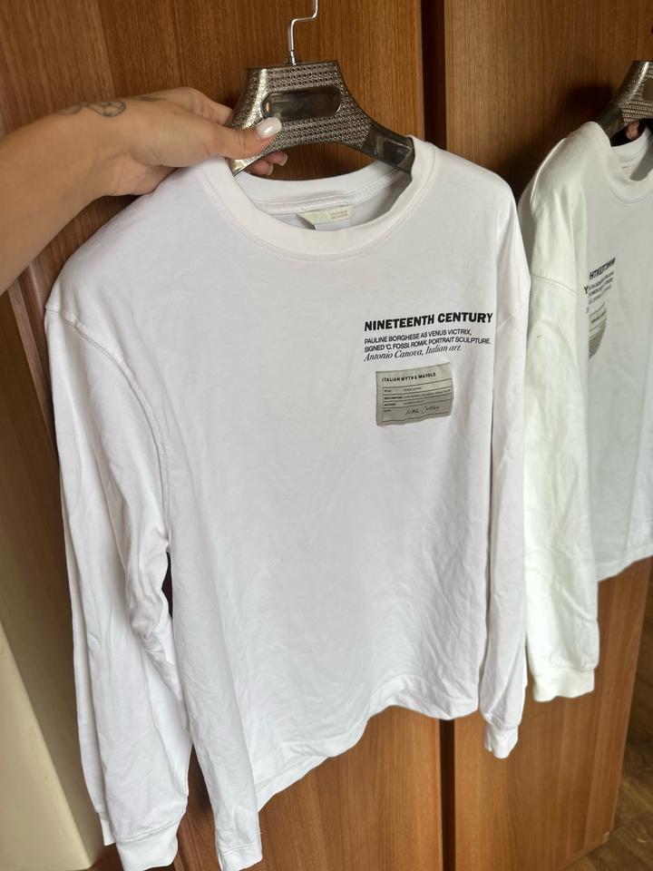 Лонгслив Zara с принтом
