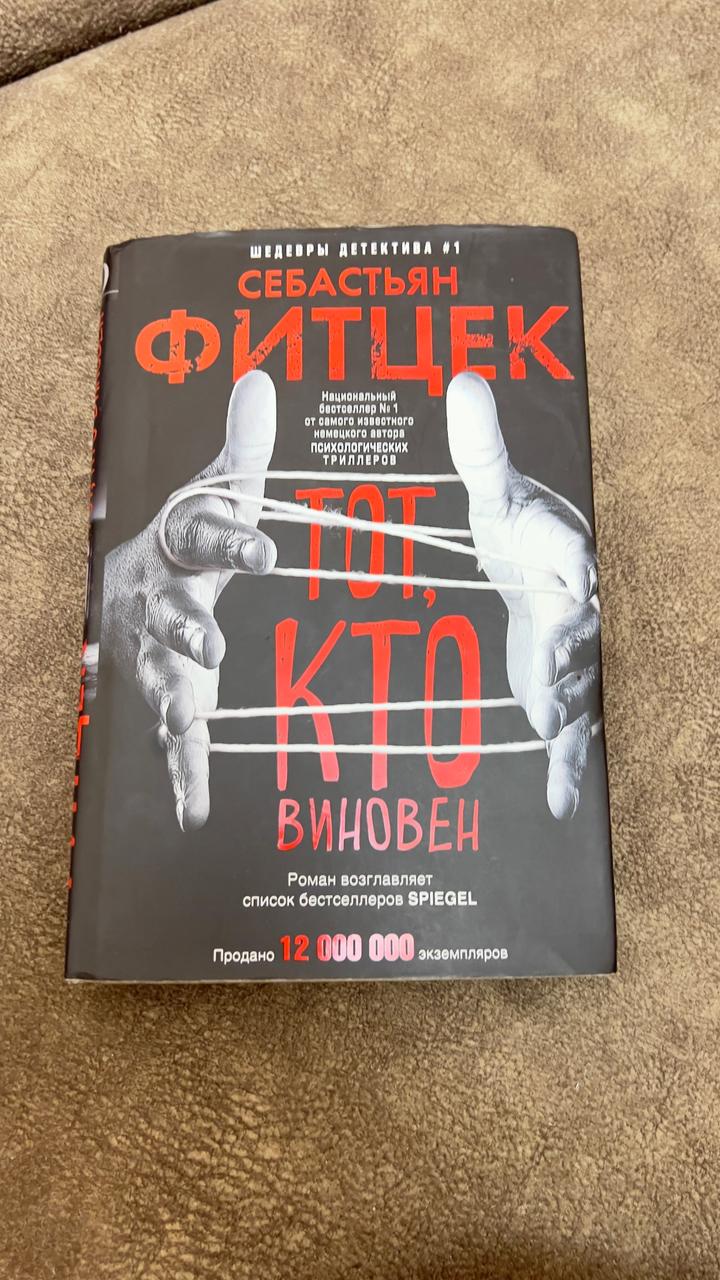 Книга Себастьян Фитцек «Тот, кто виновен»