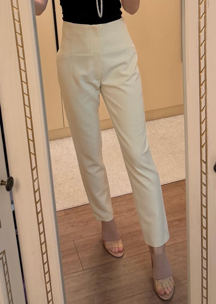 Zara Брюки с завышенной талией