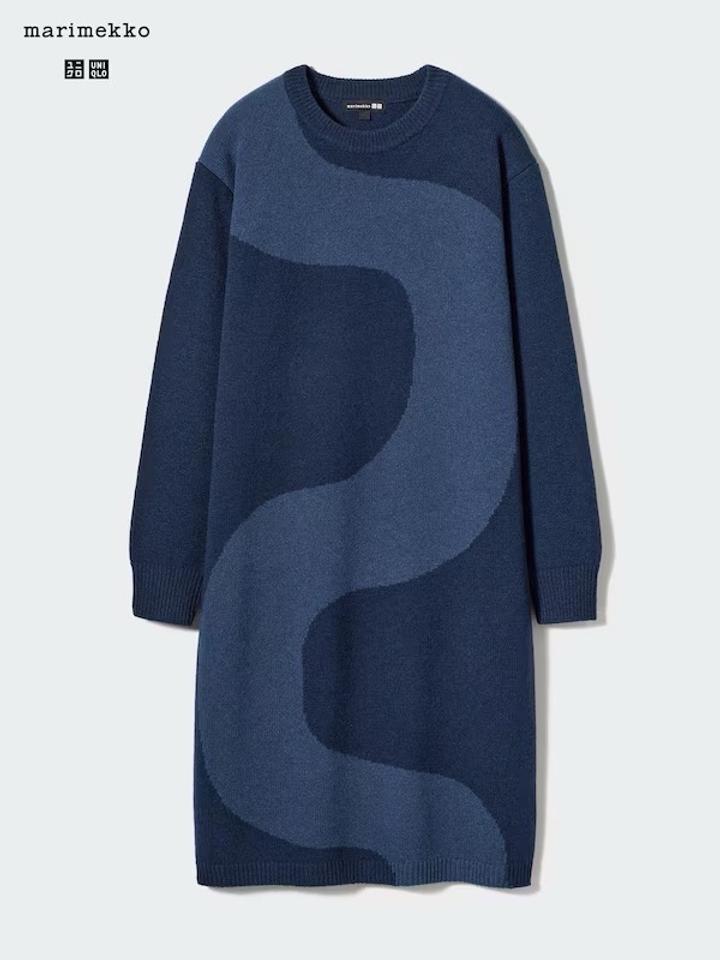 Шерстяное платье Uniqlo