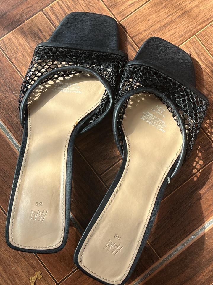 H&M мюли с сеткой