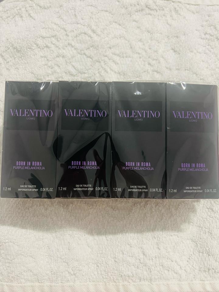 Мужская туалетная вода Valentino Uomo BorninRoma Purple Melancholia 16шт по 1,2м
