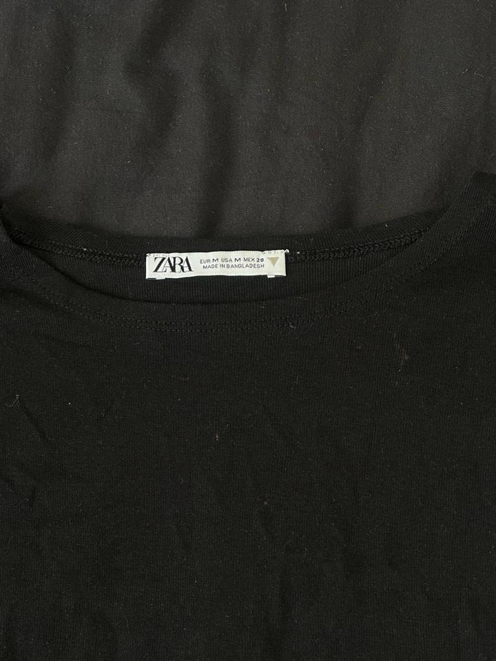 Zara Кроп футболка Зара