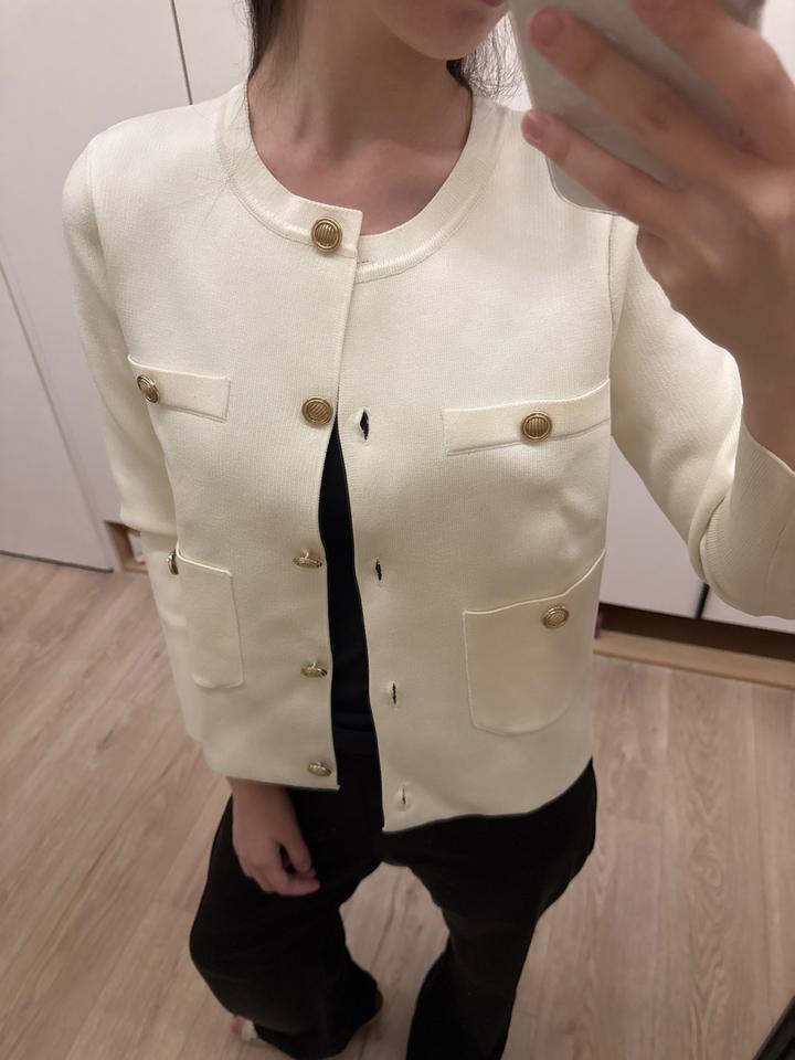 Zara Трикотажный кардиган на пуговицах