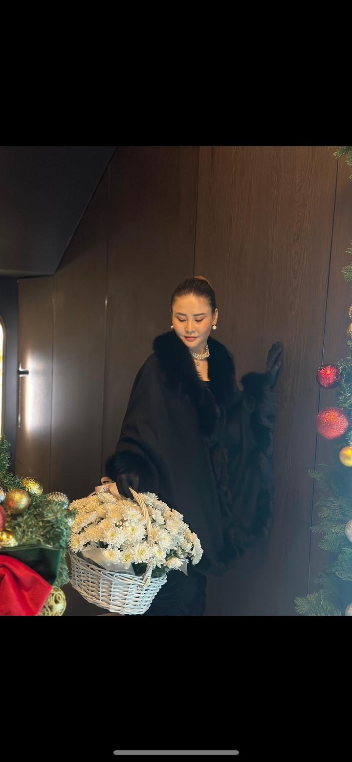 lusabitovna Накидка с меховой отделкой