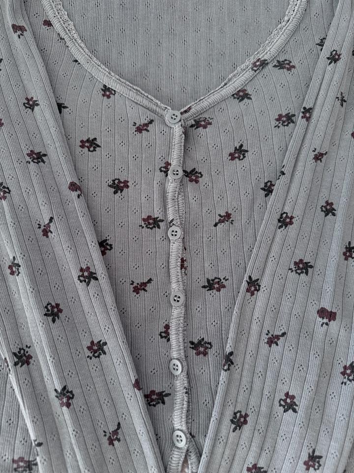 Zara Трикотажный кардиган в цветочек