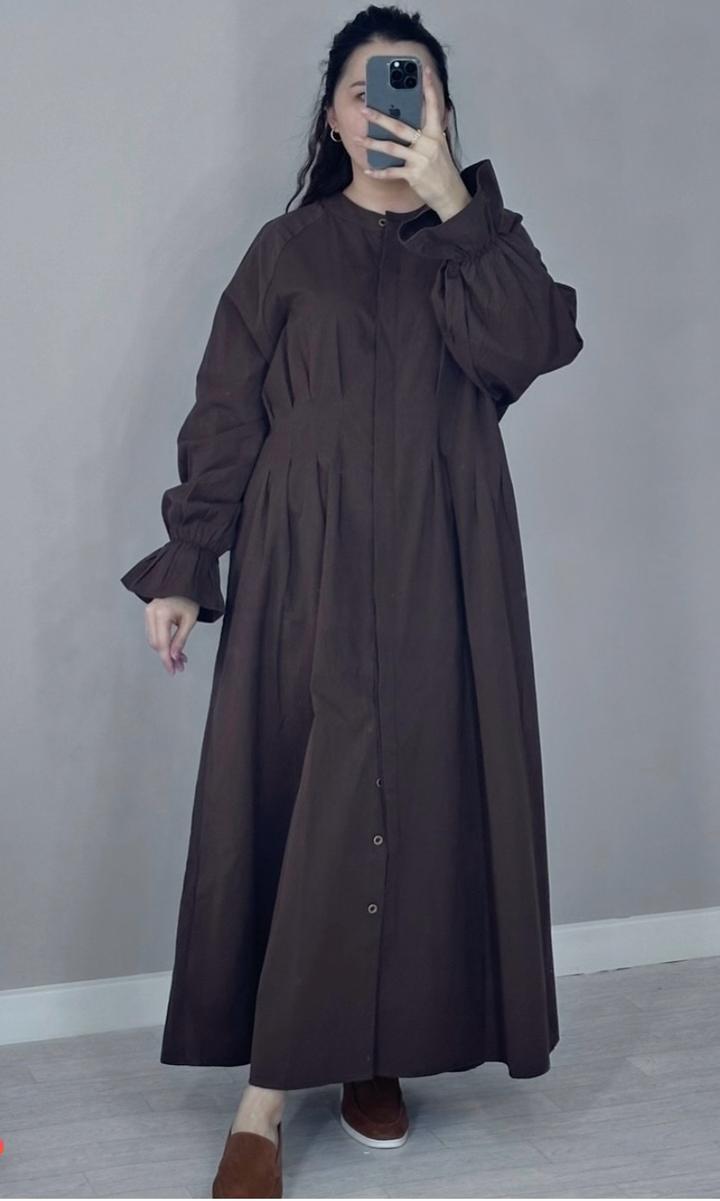 Lotus Fashions Платье макси на пуговицах