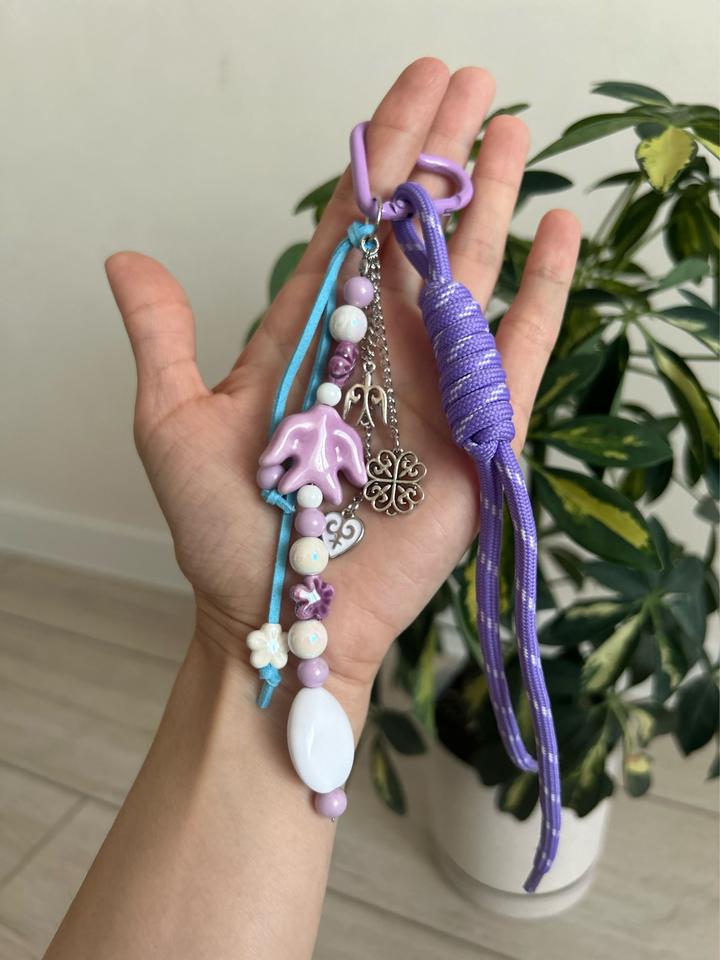 Handmade (ручная работа) Брело/ обвес на сумку или ключи