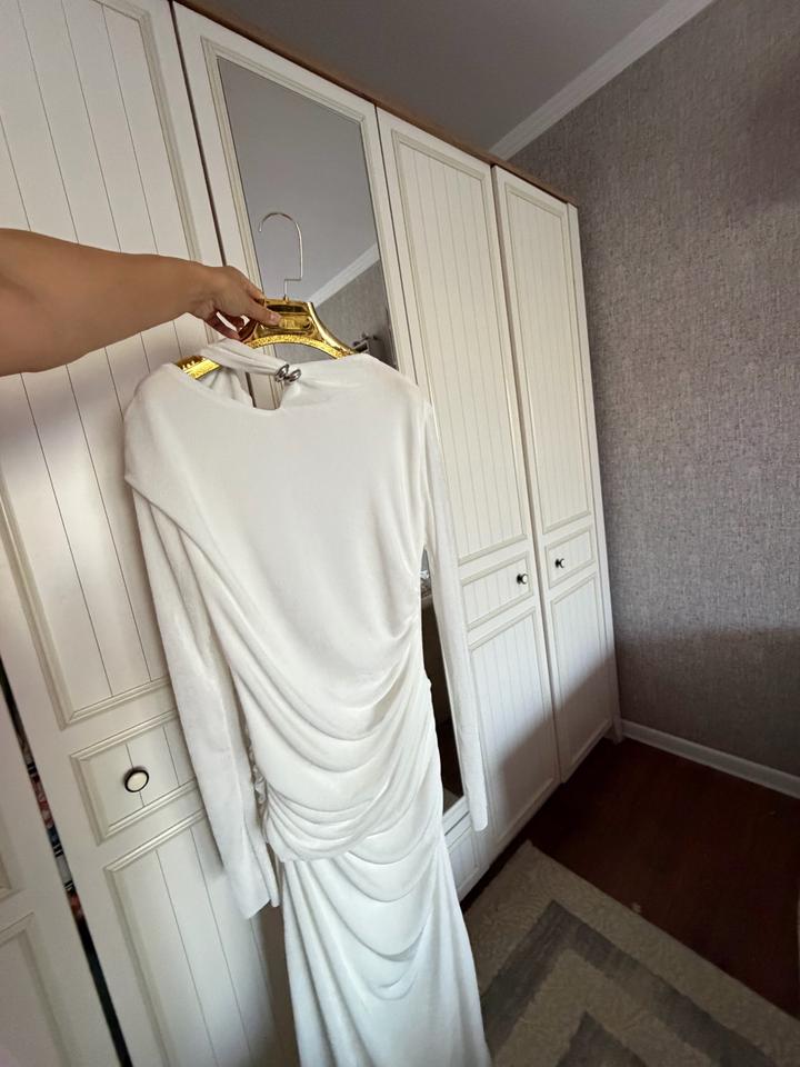 Платье с драпировкой
