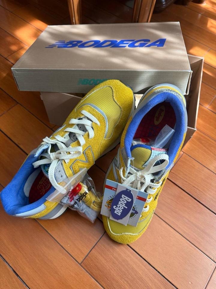 New Balance кроссовки 574 Legacy Blue из коллаборации с Bodega!