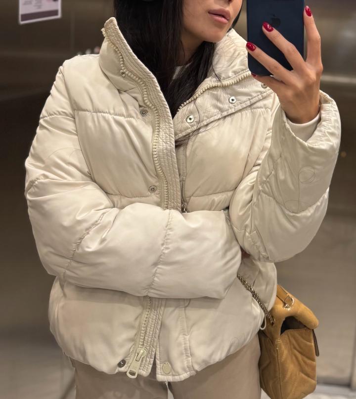 Куртка молочная Mango XS