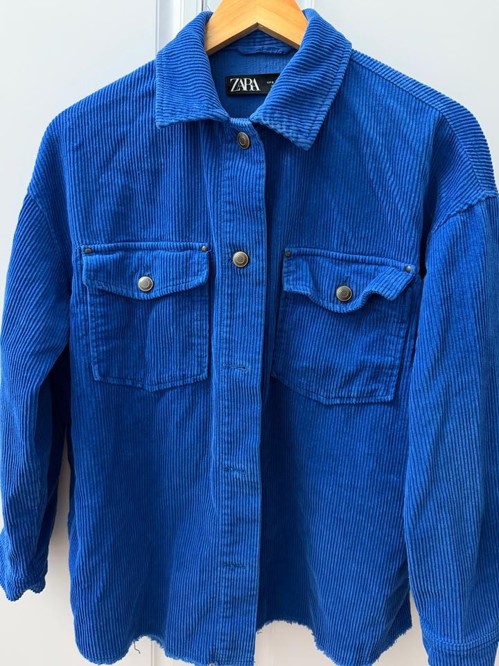 Вельветовая рубашка ZARA