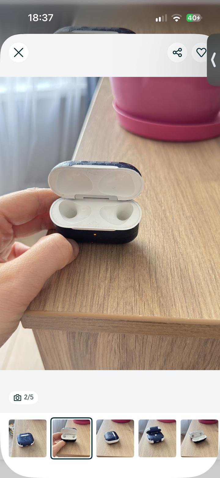 Apple Кейс для наушников AirPods
