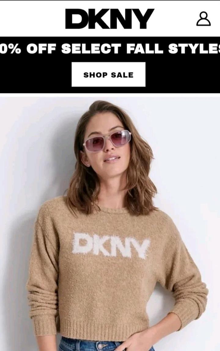 Новый свитер DKNY