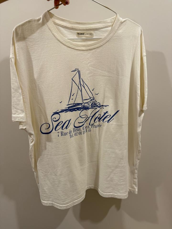 Pull & Bear Футболка Pull&Bear с принтом