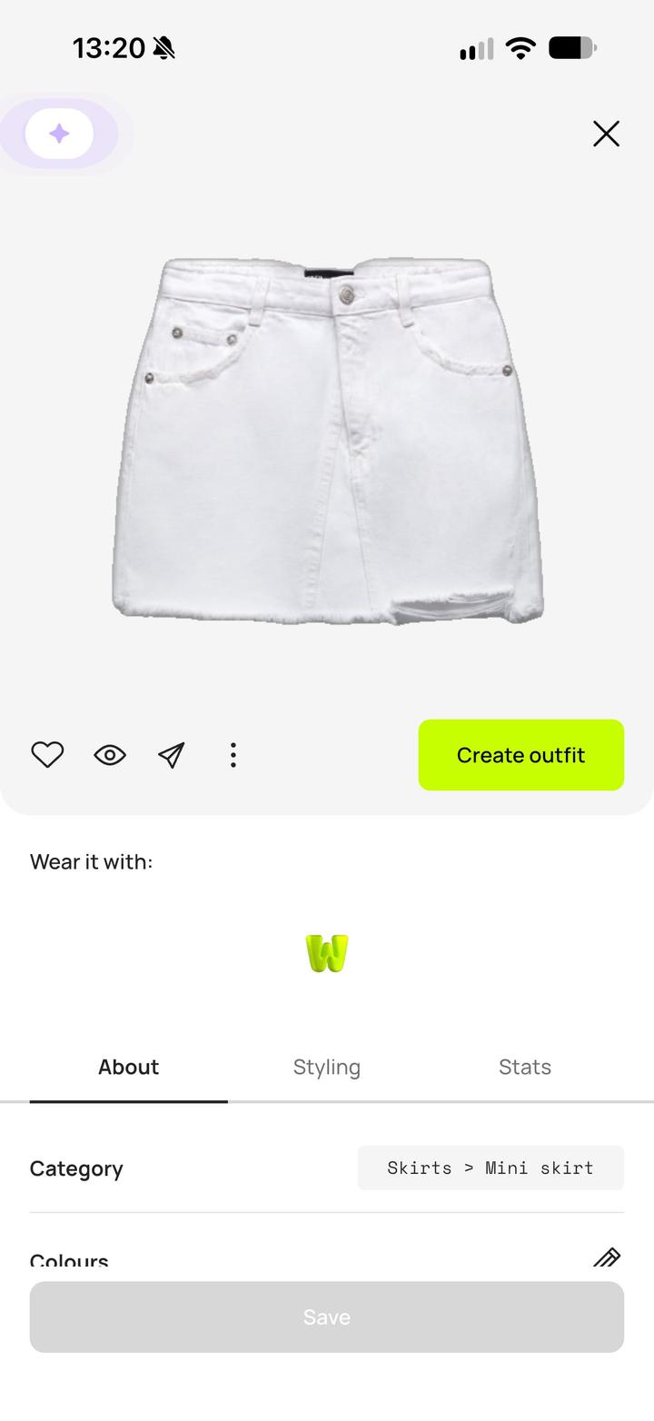 Джинсовая мини-юбка Zara
