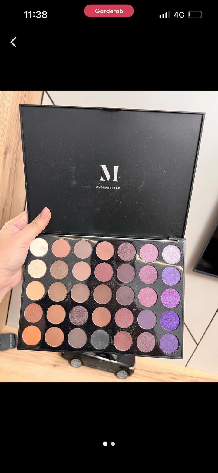 Палетка теней Morphe