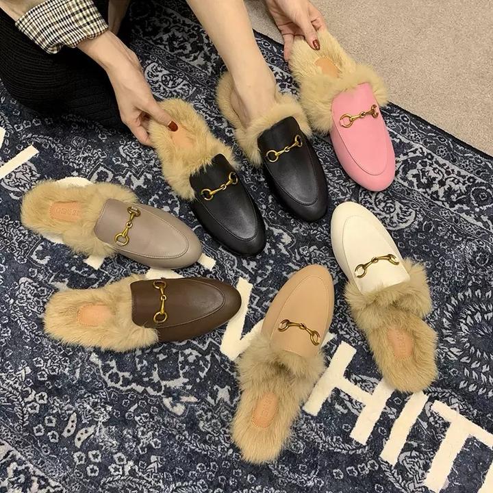 Gucci теплые мюлли гучи
