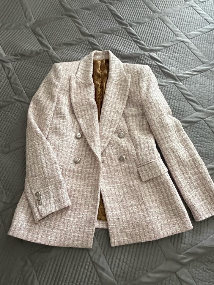 Zara Твидовый жакет