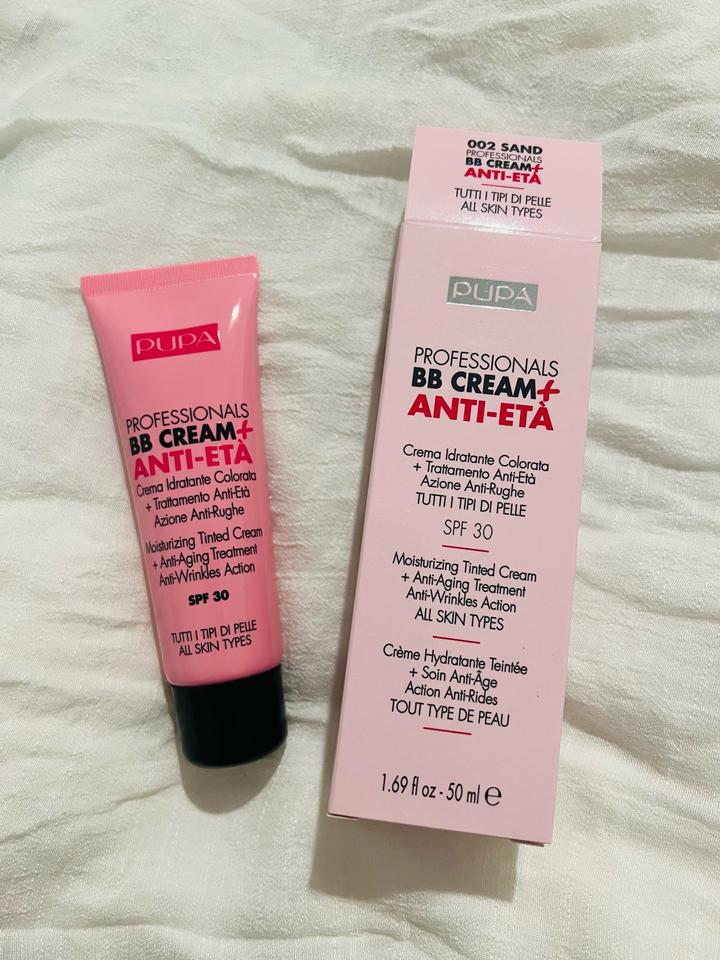 Увлажняющий антивозрастной BB-крем Pupa Professionals BB Cream + Anti-Età. 002