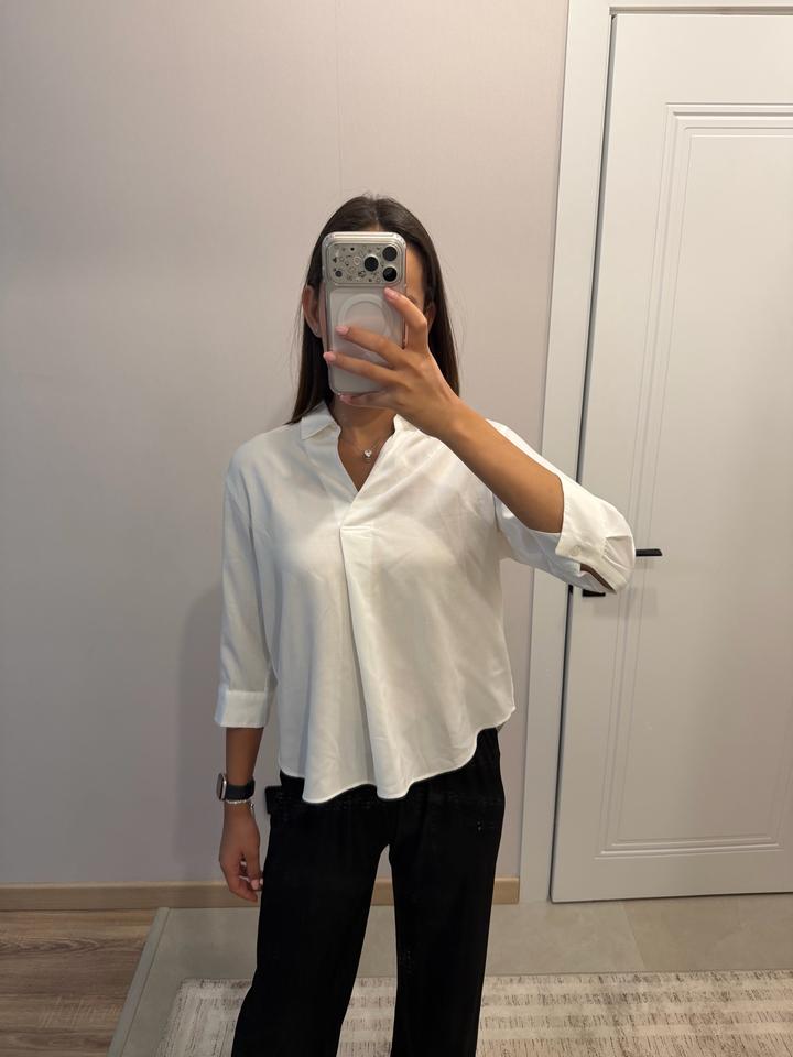Блуза Uniqlo белая