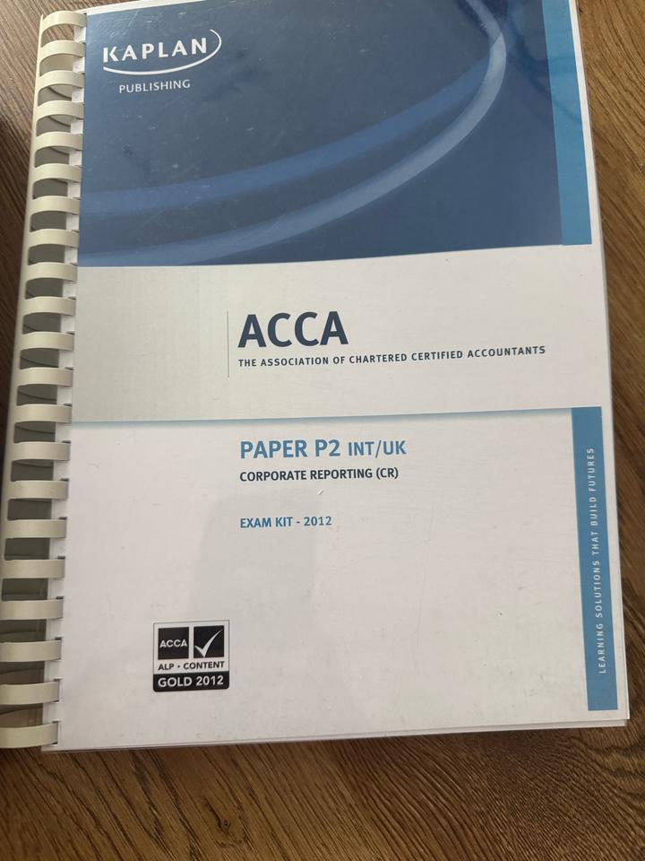Kaplan Study Material ACCA