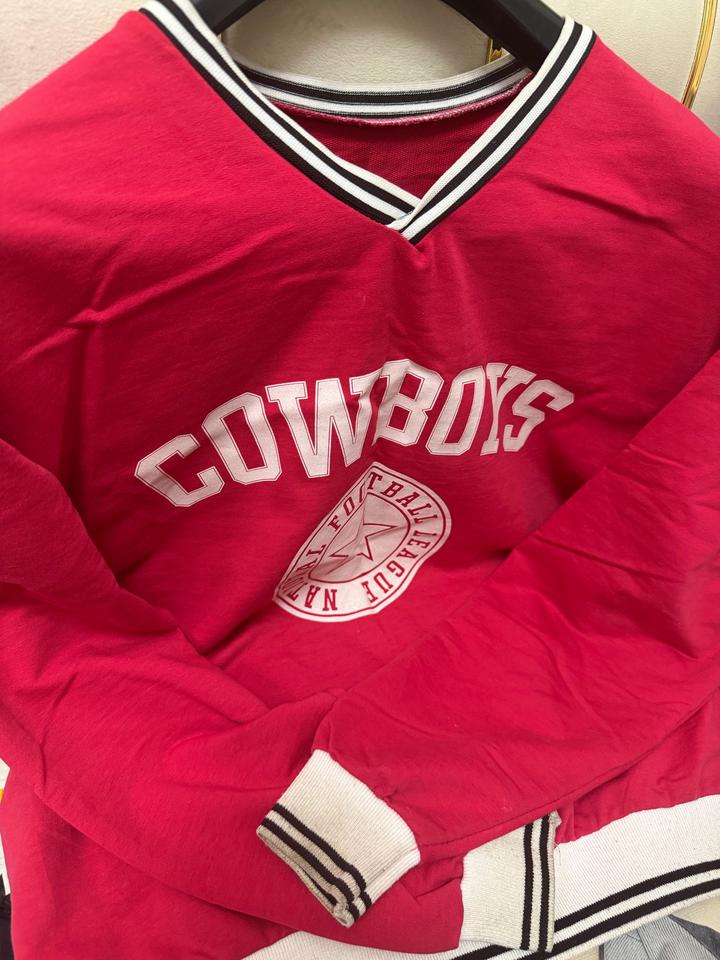 Толстовка с принтом Cowboys