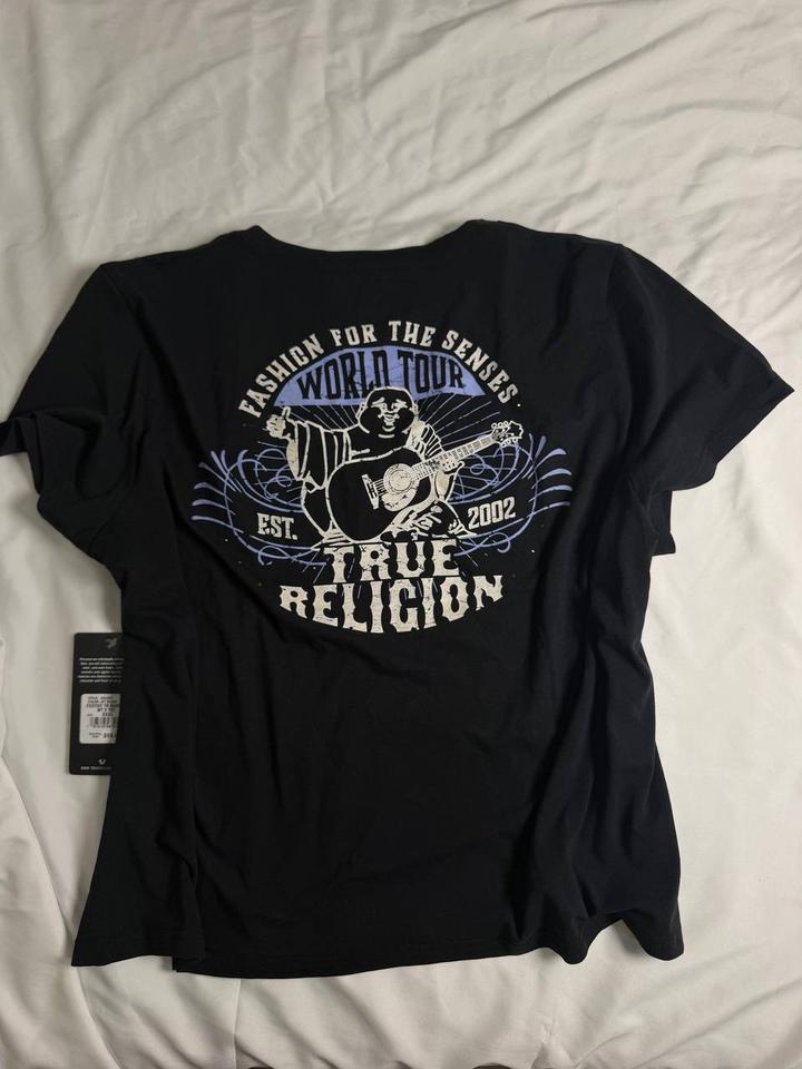 True Religion футболка с принтом
