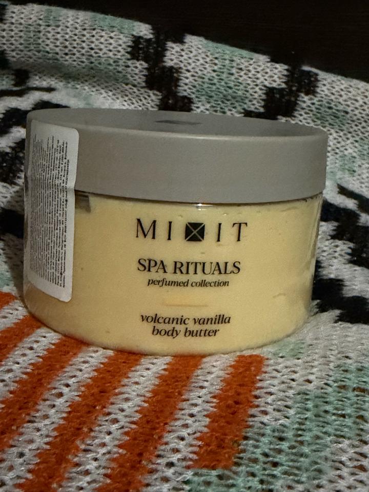 MIXIT Spa Rituals Volcanic Vanilla Body Butter