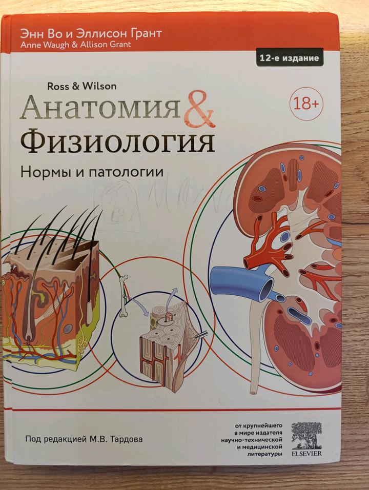 Анатомия и Физиология. Нормы и патологии. Энн Во и Эллисон Грант. 12-издание