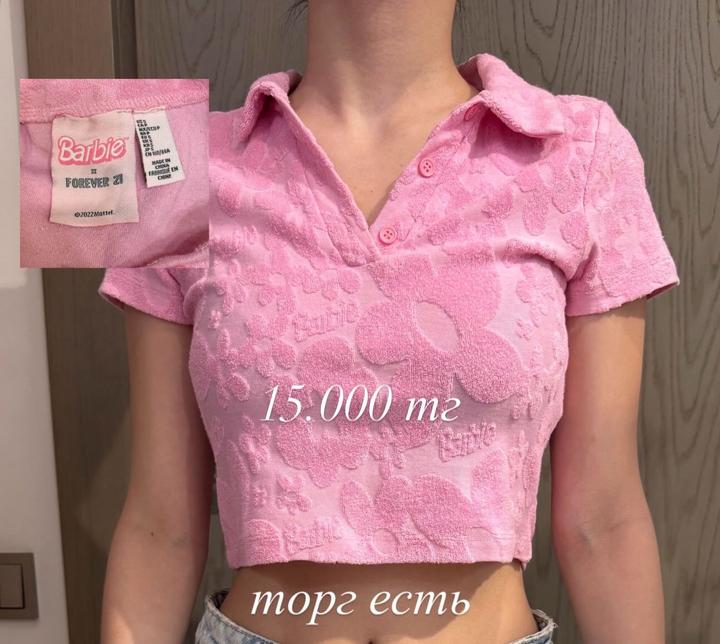 Кроп-топ Barbie x Forever 21