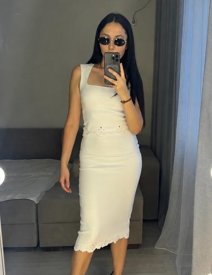 Костюм Zara из топа и юбки
