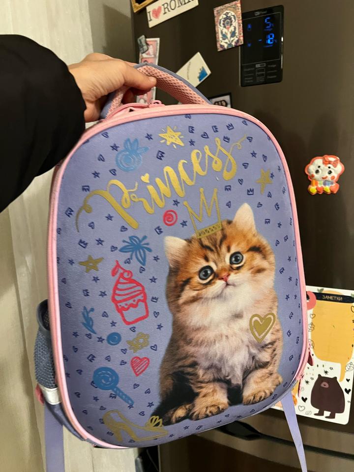 Детский рюкзак с котенком