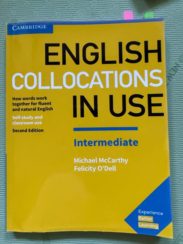 English Collocations in Use Intermediate