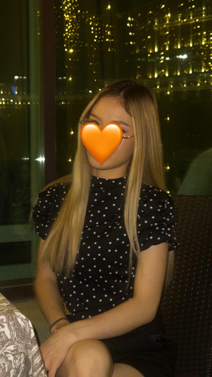 Блуза в горошек