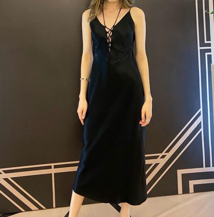 Черное платье Zara