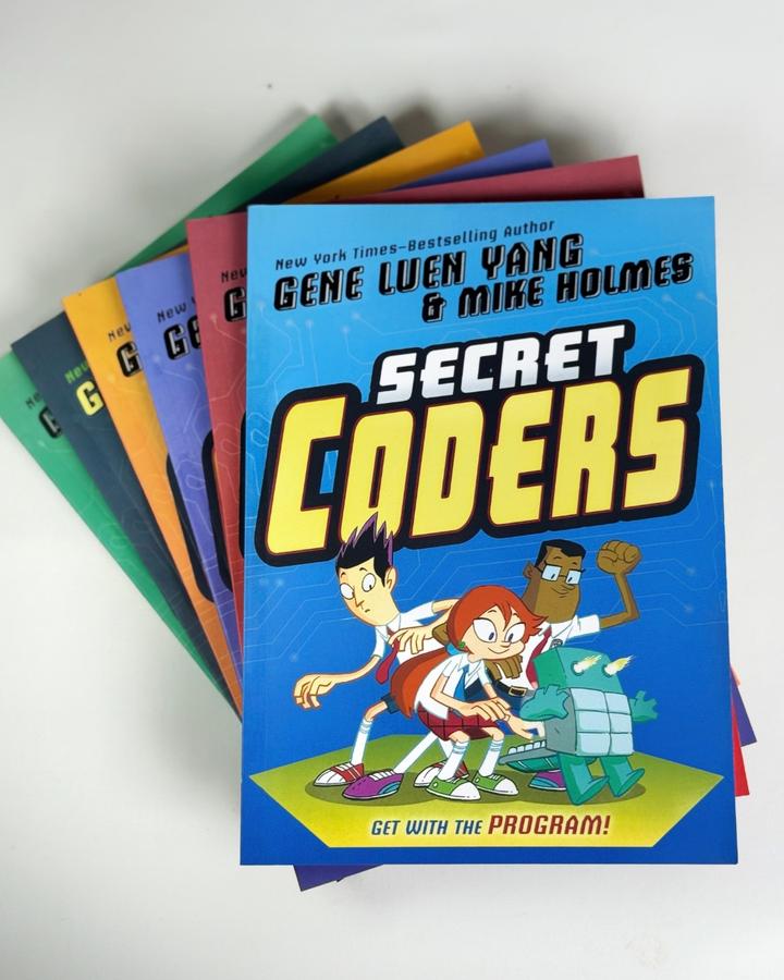 Secret Coders (Комплект из 6 комиксов)