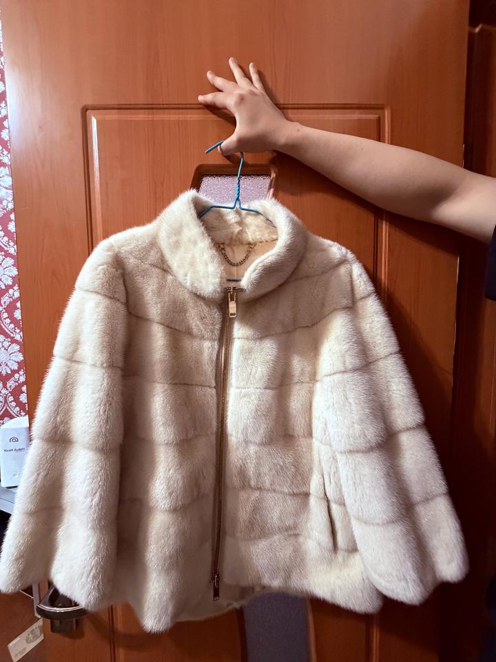 Норковый бомбер Saga Furs Италия