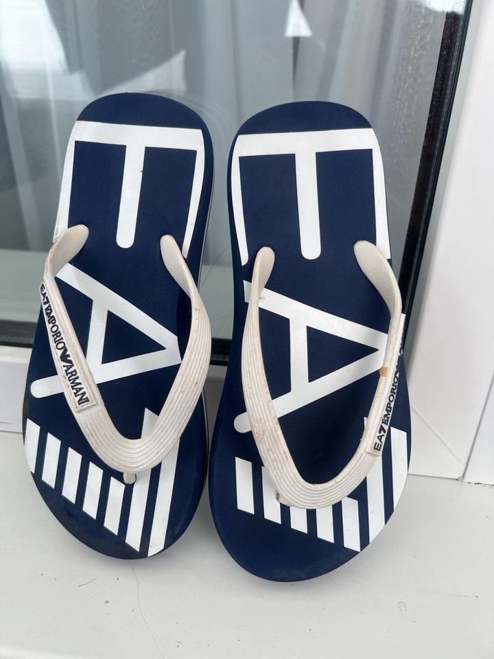 Шлепанцы EA7 Emporio Armani