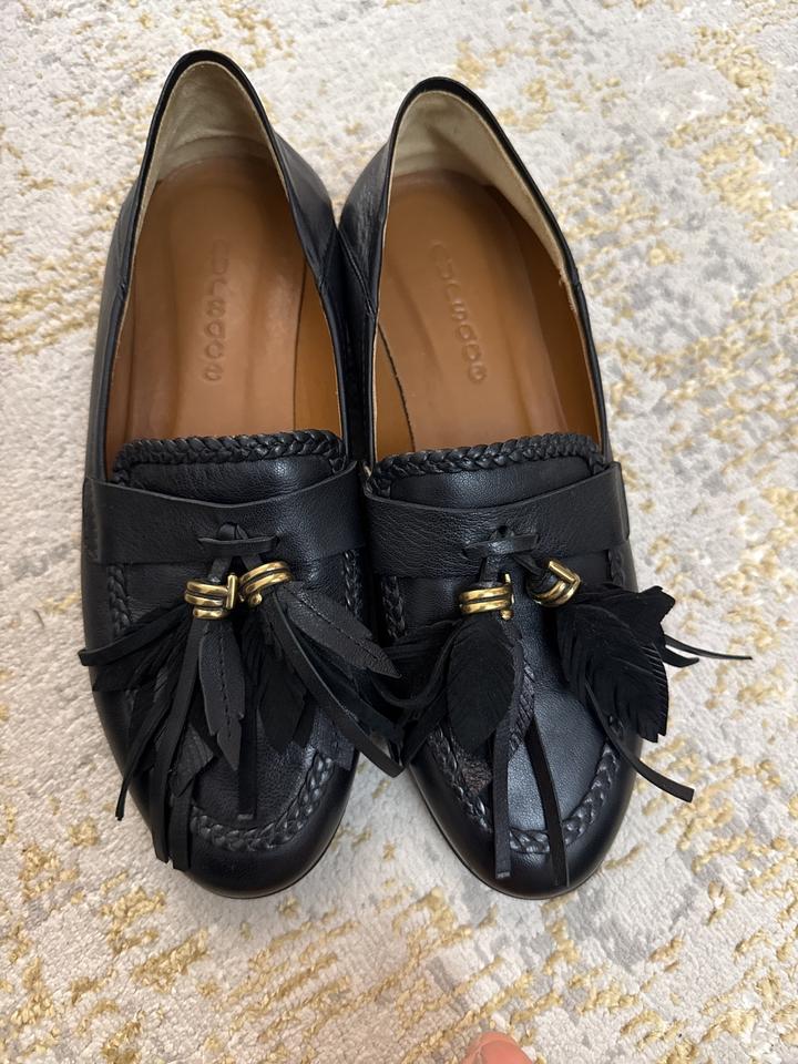 Cole Haan Женские кожаные лоферы с кисточками