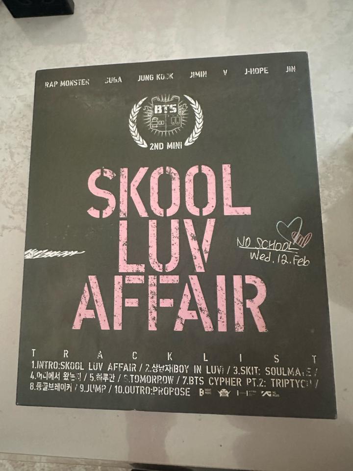 Альбом BTS “Skool luv affair”