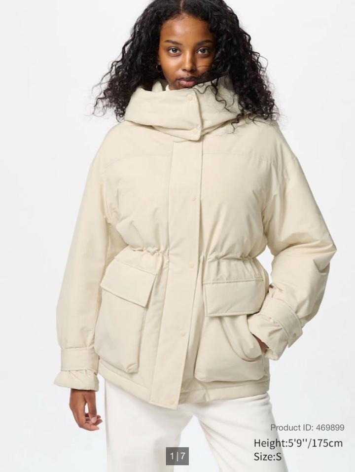 Куртка с капюшоном Uniqlo