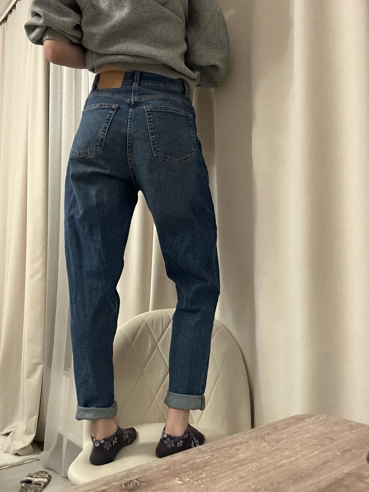 джинсы DIVIDED H&M женские с высокой посадкой