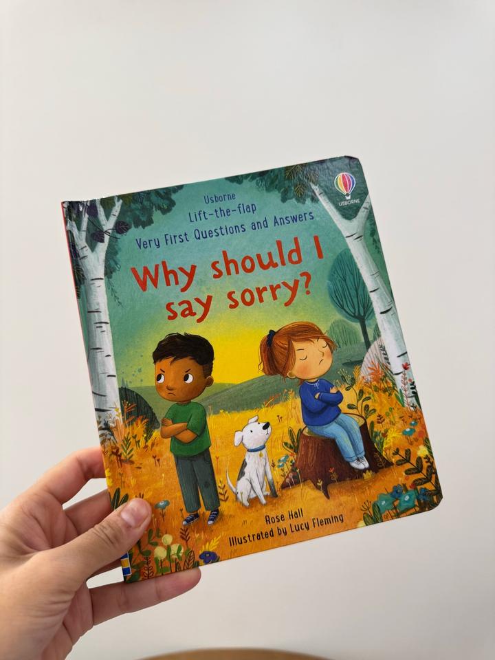 Why should I say sorry?