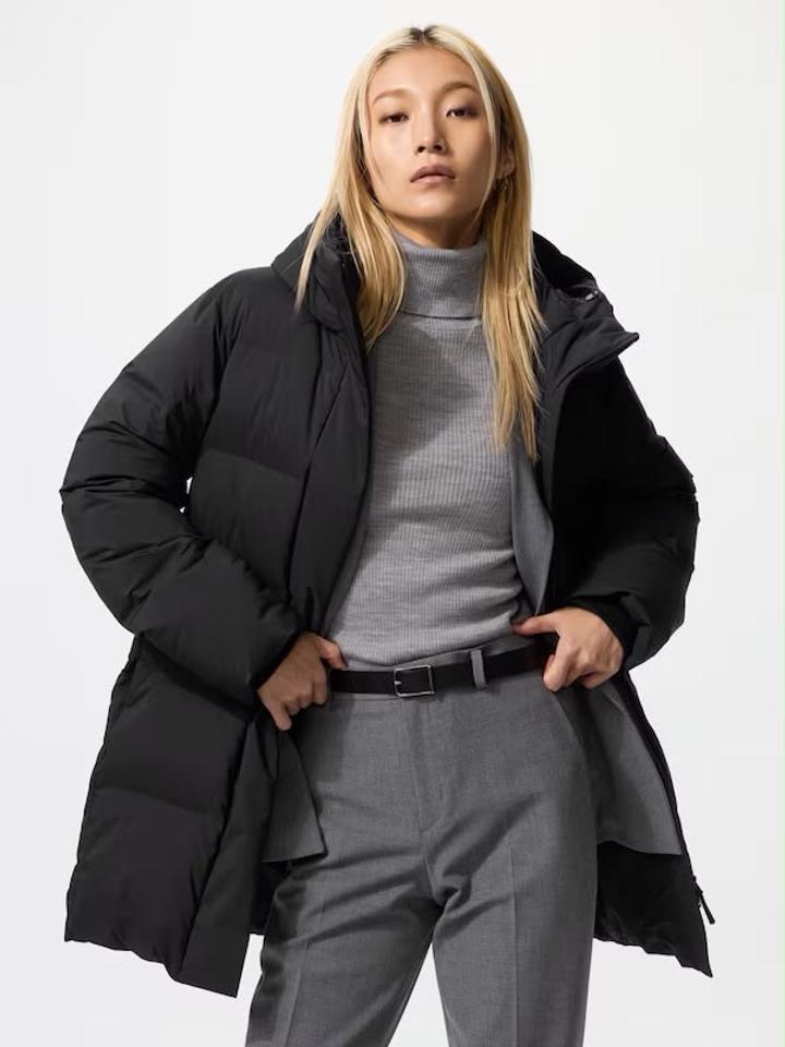 Женский пуховик uniqlo