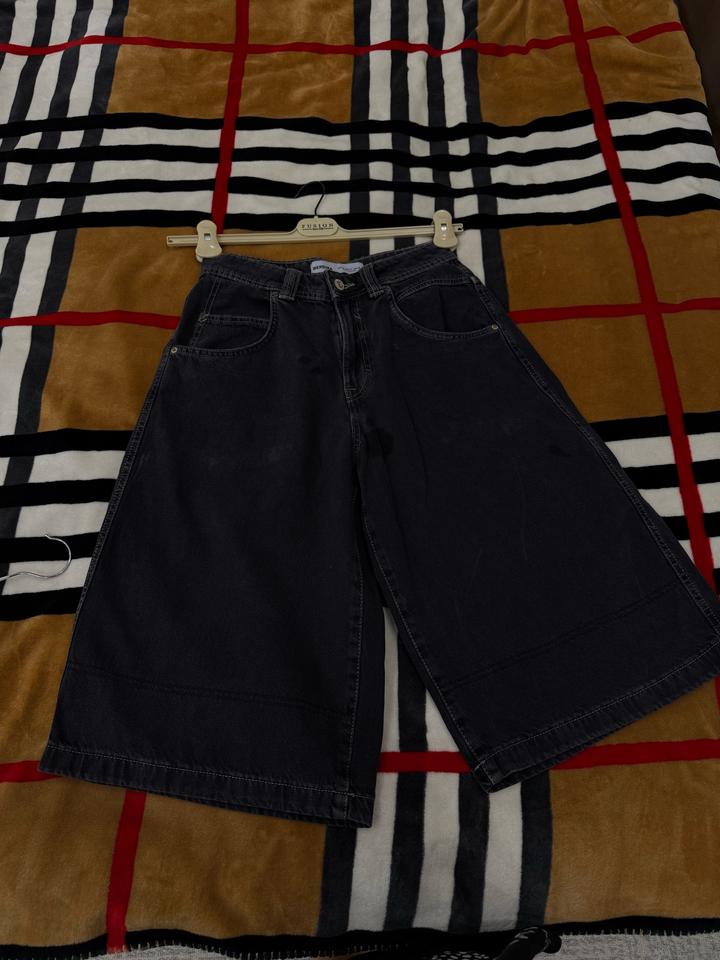 Bershka джинсовые кюлоты