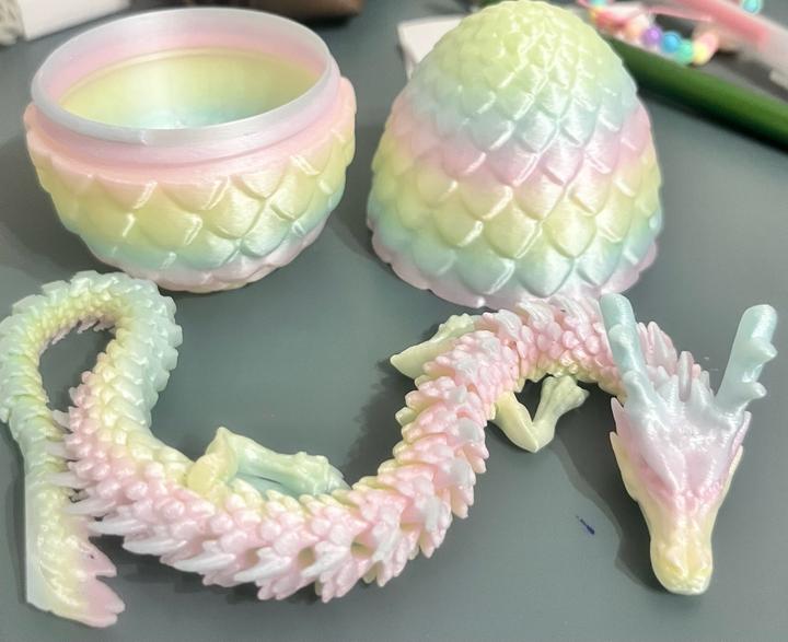 Temu Фигурка дракона в яйце 3D 3D Print